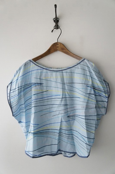 ミナペルホネン ミナペルホネン コットンシルクブラウス 38 vapor