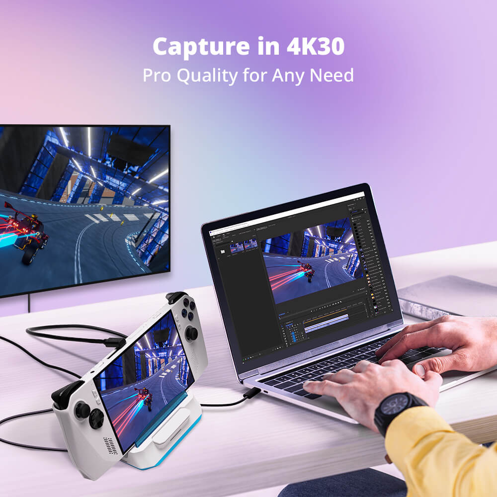 X'TRA GO GC515 Docking Station for Handfeld Consoles | AVerMedia