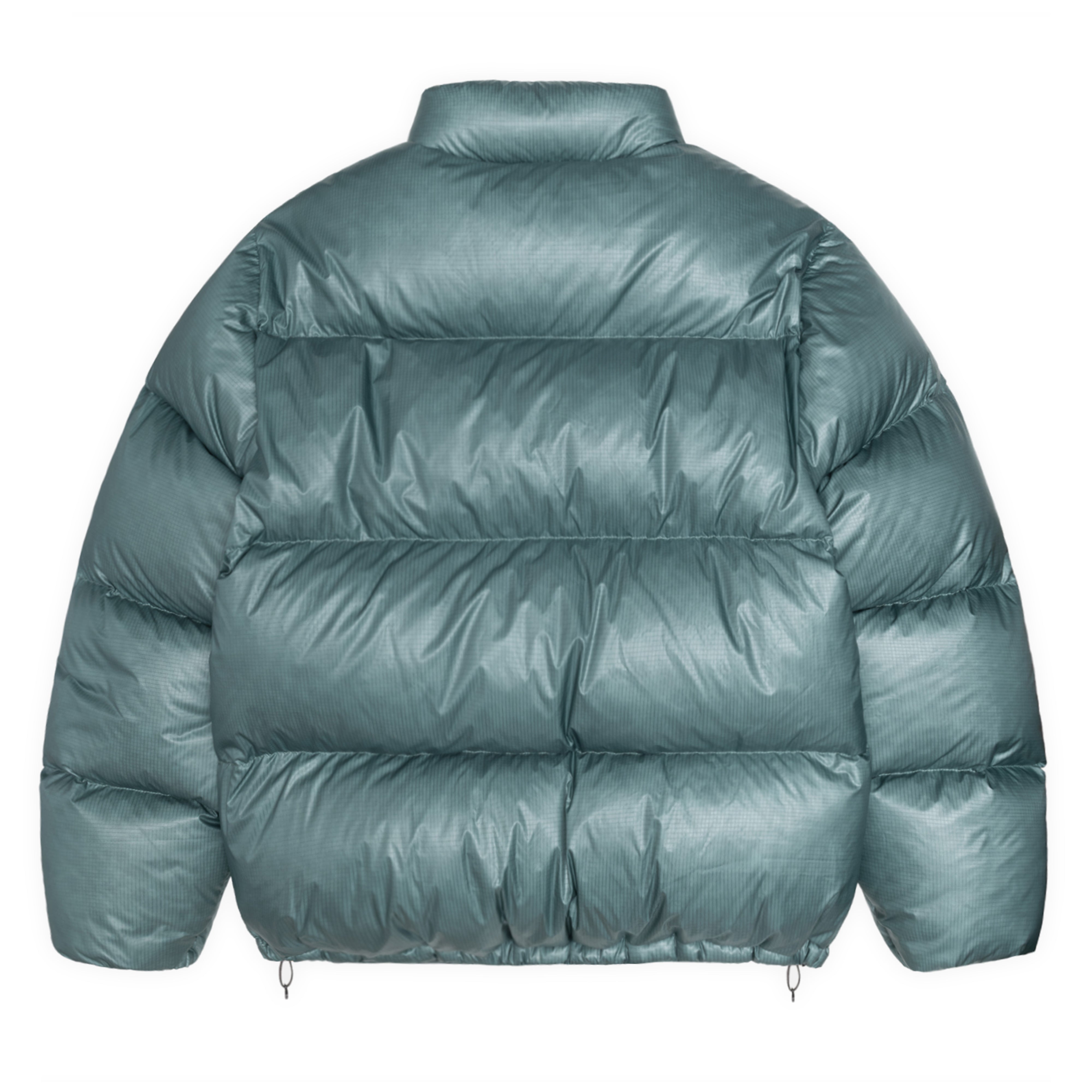 Stüssy: Men's Parachute Ripstop Down Puffer (Powder Blue) | DSMNY