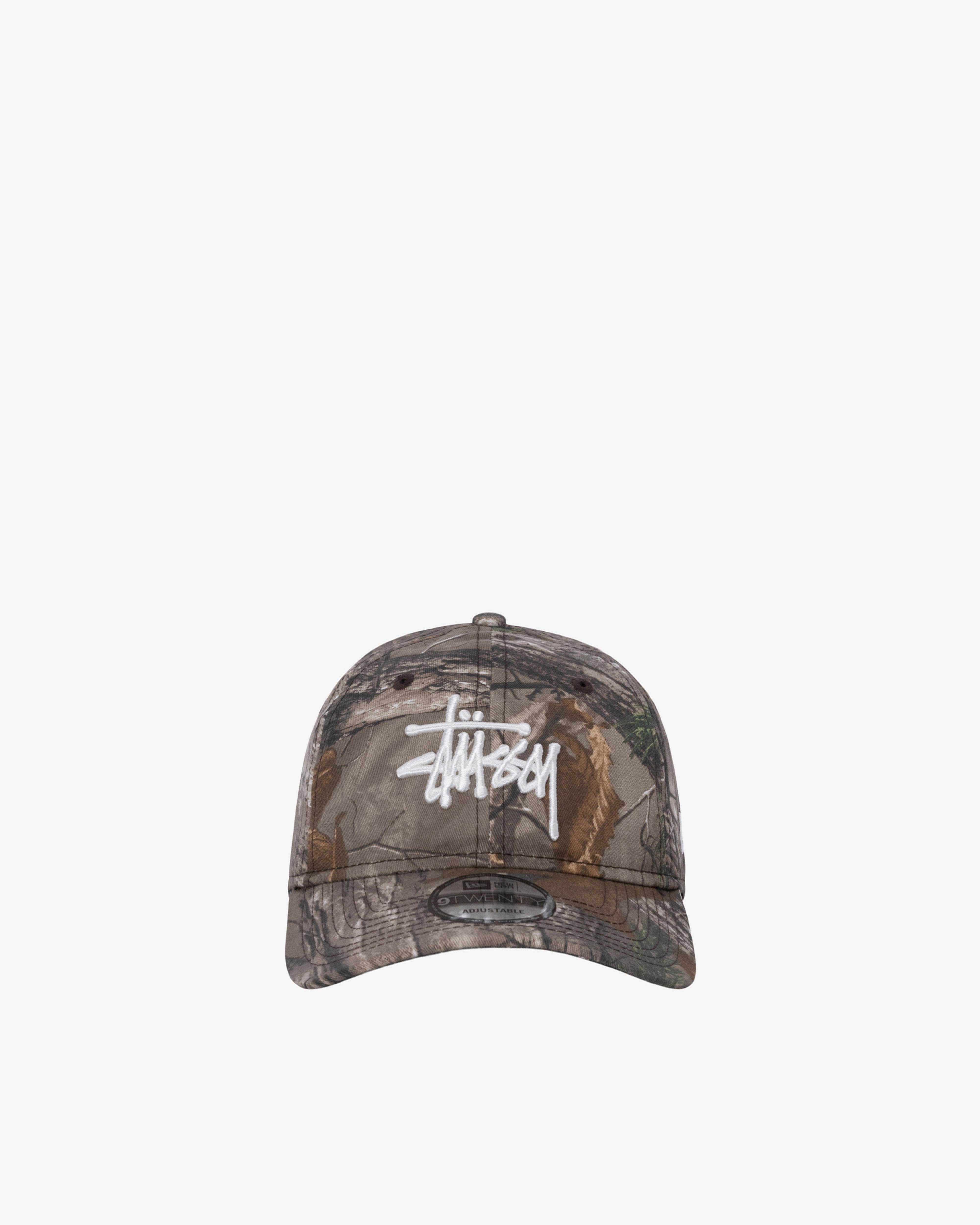 Stüssy: Men's Basic 9Twenty Cap (Real Tree) | DSMNY E-SHOP
