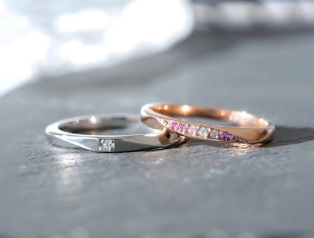 ピアス K10ピンクゴールド アメジスト ライトアメジスト(JL