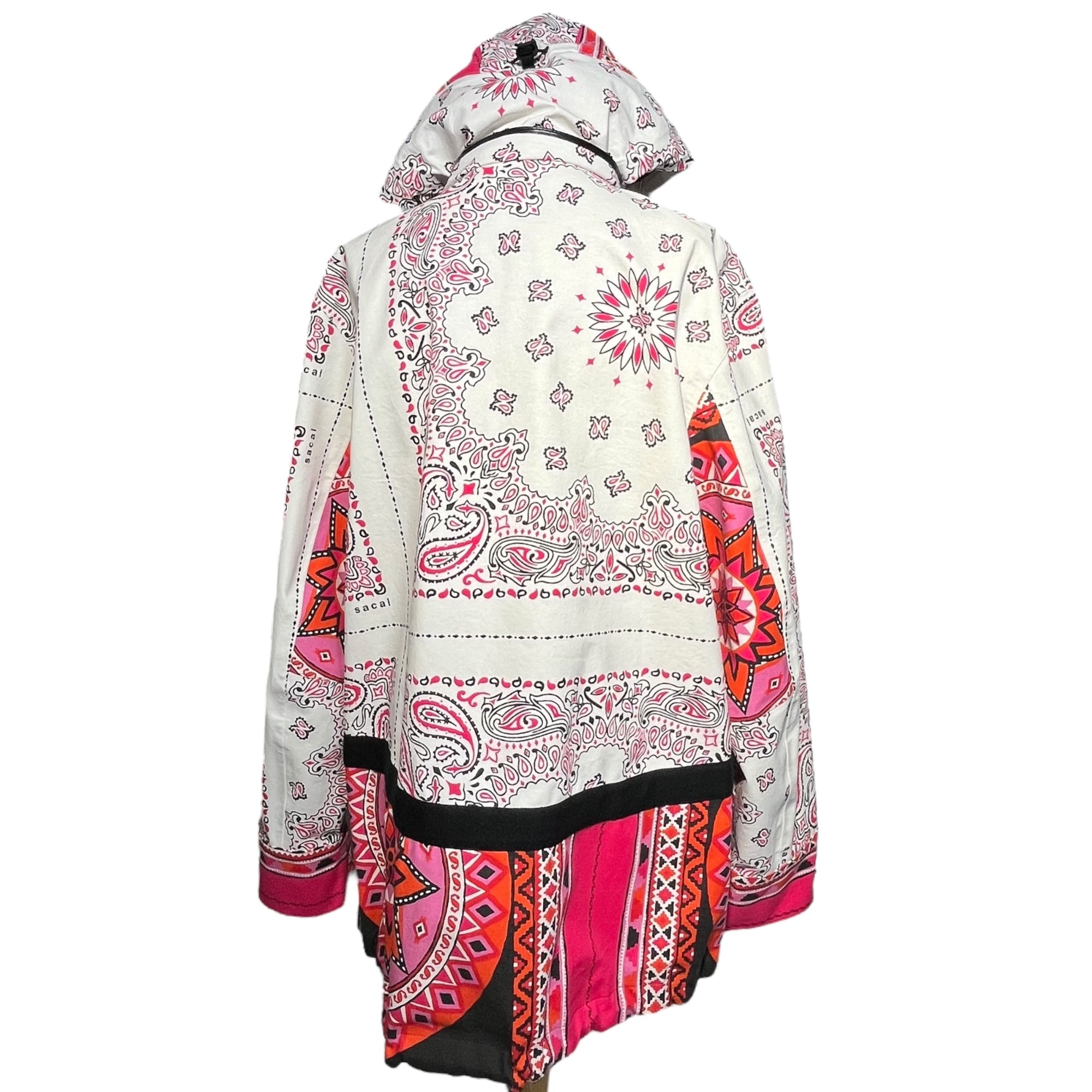 sacai(サカイ) 22SS Bandana Print Paisley Mountain Hood Jacket