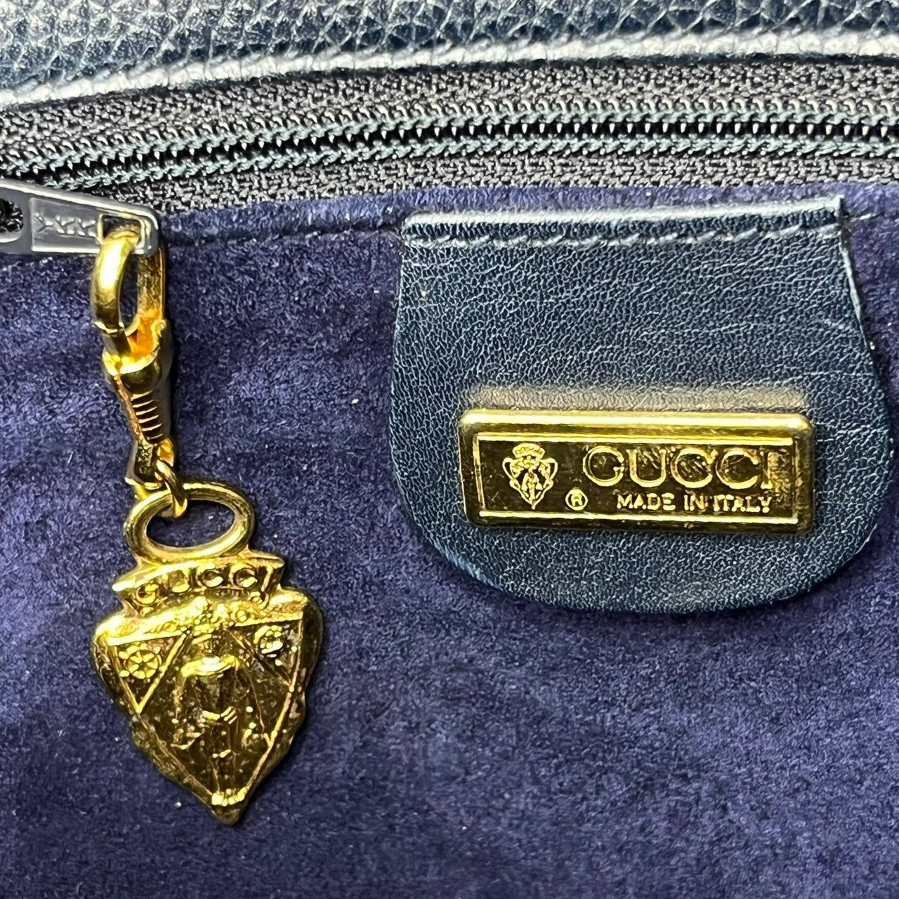 GUCCI(グッチ) Vintage GG Logo Leather Shoulder Bag ヴィンテージ GG