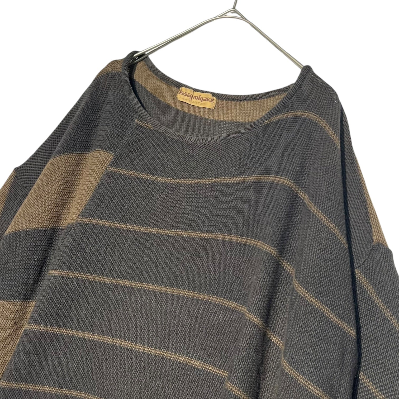 ISSEY MIYAKE(イッセイミヤケ) 70's random border knit sew 70年代