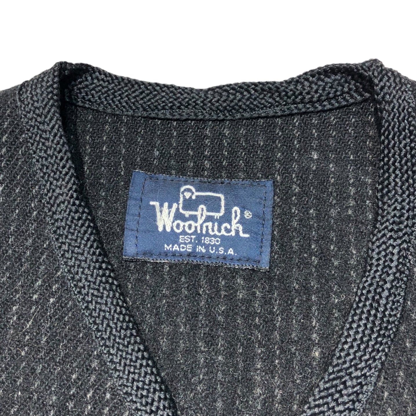 WOOLRICH(ウールリッチ) 80's 4 pocket wool zip up vest 4ポケット