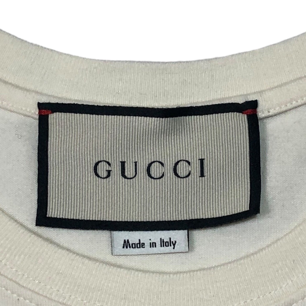 GUCCI(グッチ) 20SS Club Multi Tee テニス 刺繍 ロゴ 半袖 Tシャツ