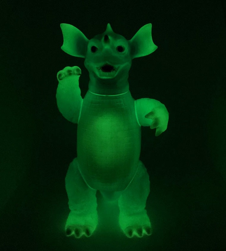 地底怪獣バラゴン450/HokusaiブルーGID./70s限定/蓄光成型/マルサン