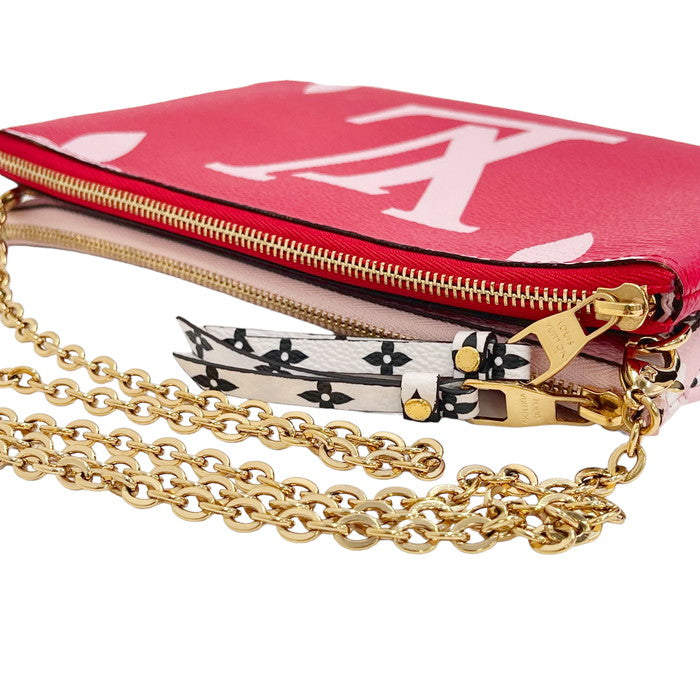 LOUIS VUITTON/ルイ・ヴィトン】 ポシェット・ドゥーブルジップ