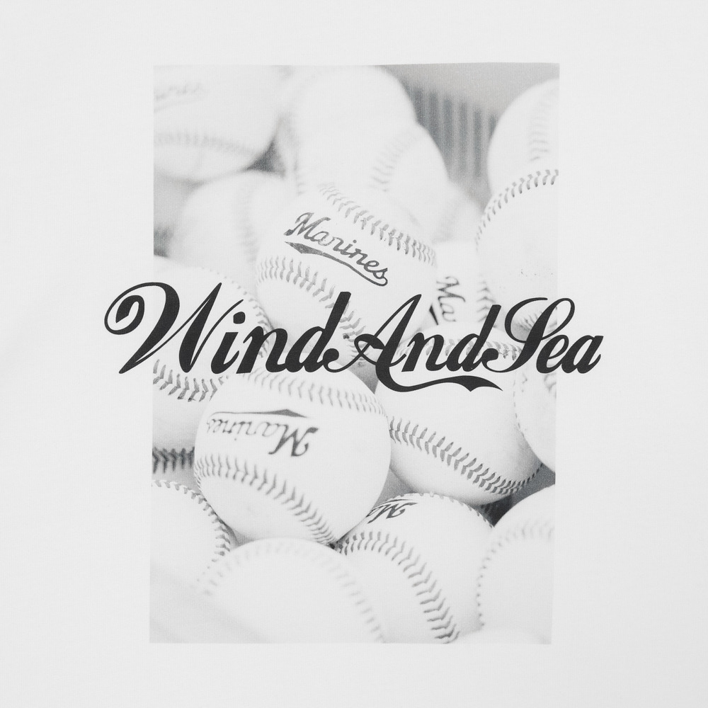 MARINES×WIND AND SEA Tシャツ (Balls)/マリーンズオンライン