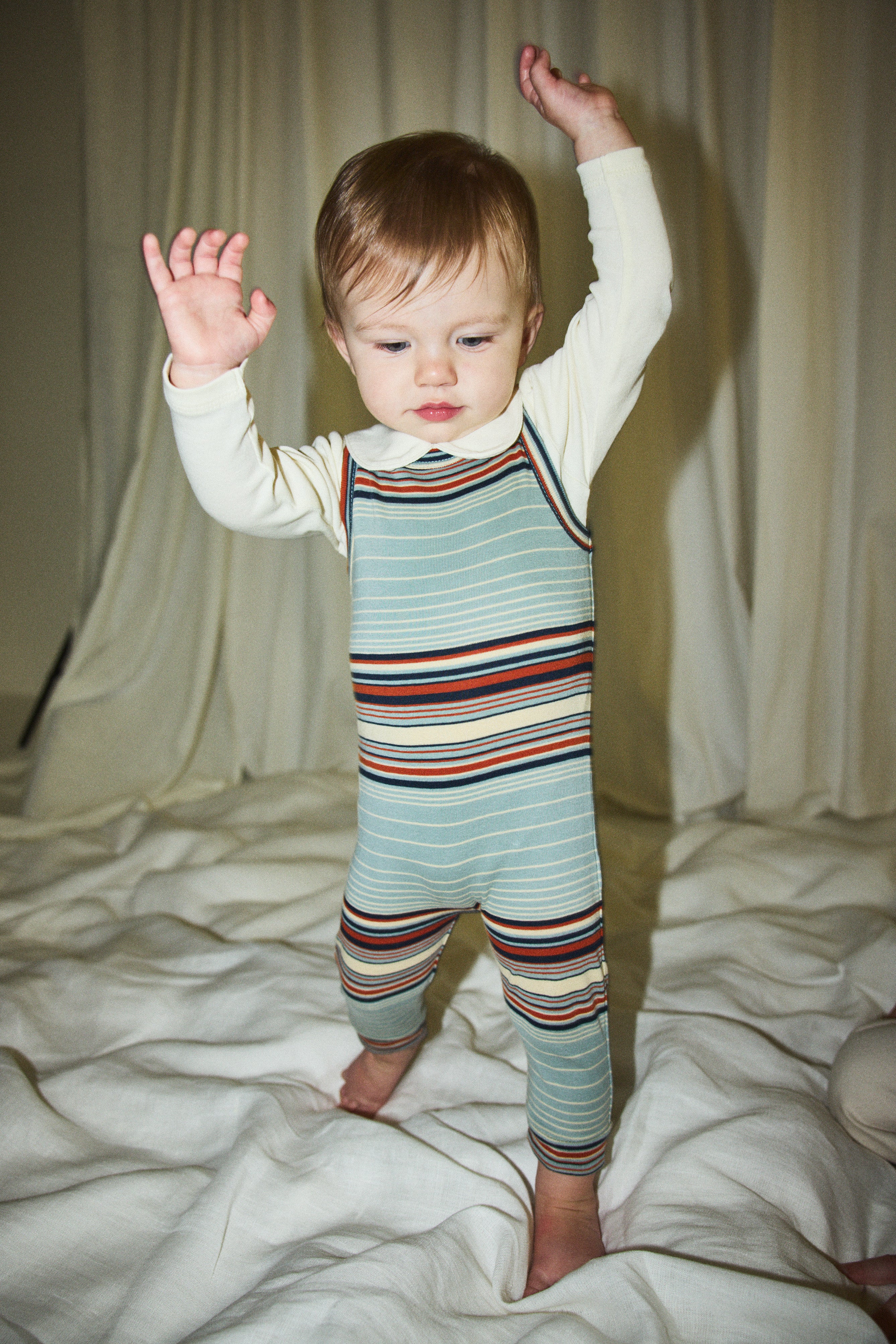 Baby Petit Collar Onesie – Misha & Puff