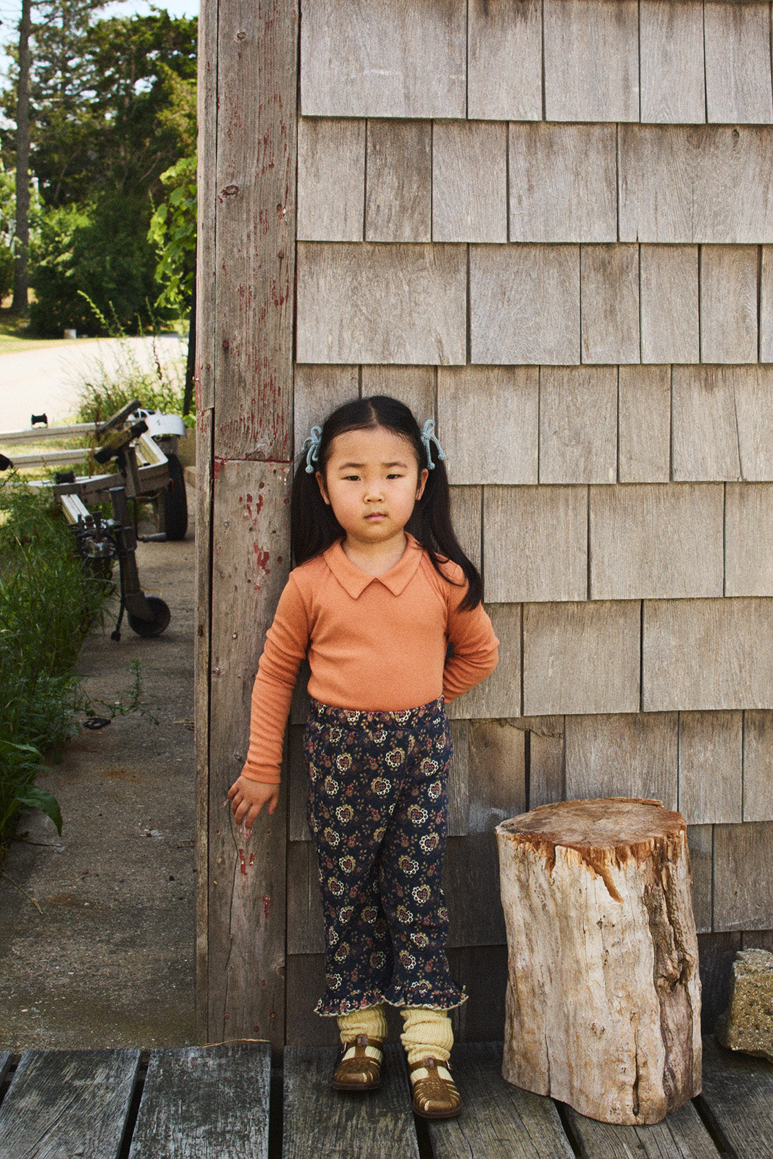 Ruffle Pedal Pusher – Misha & Puff