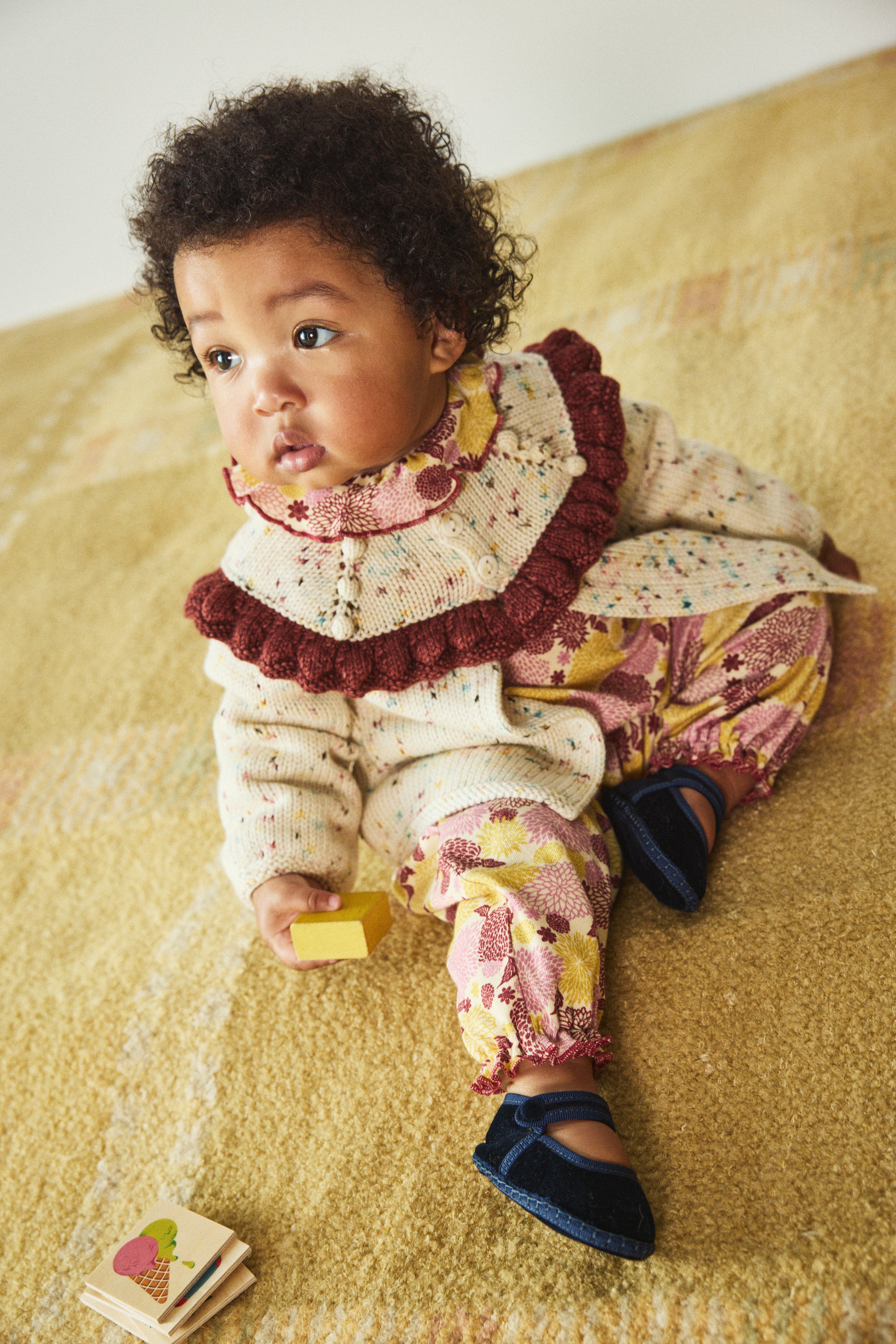 Baby Pierrot Onesie – Misha & Puff