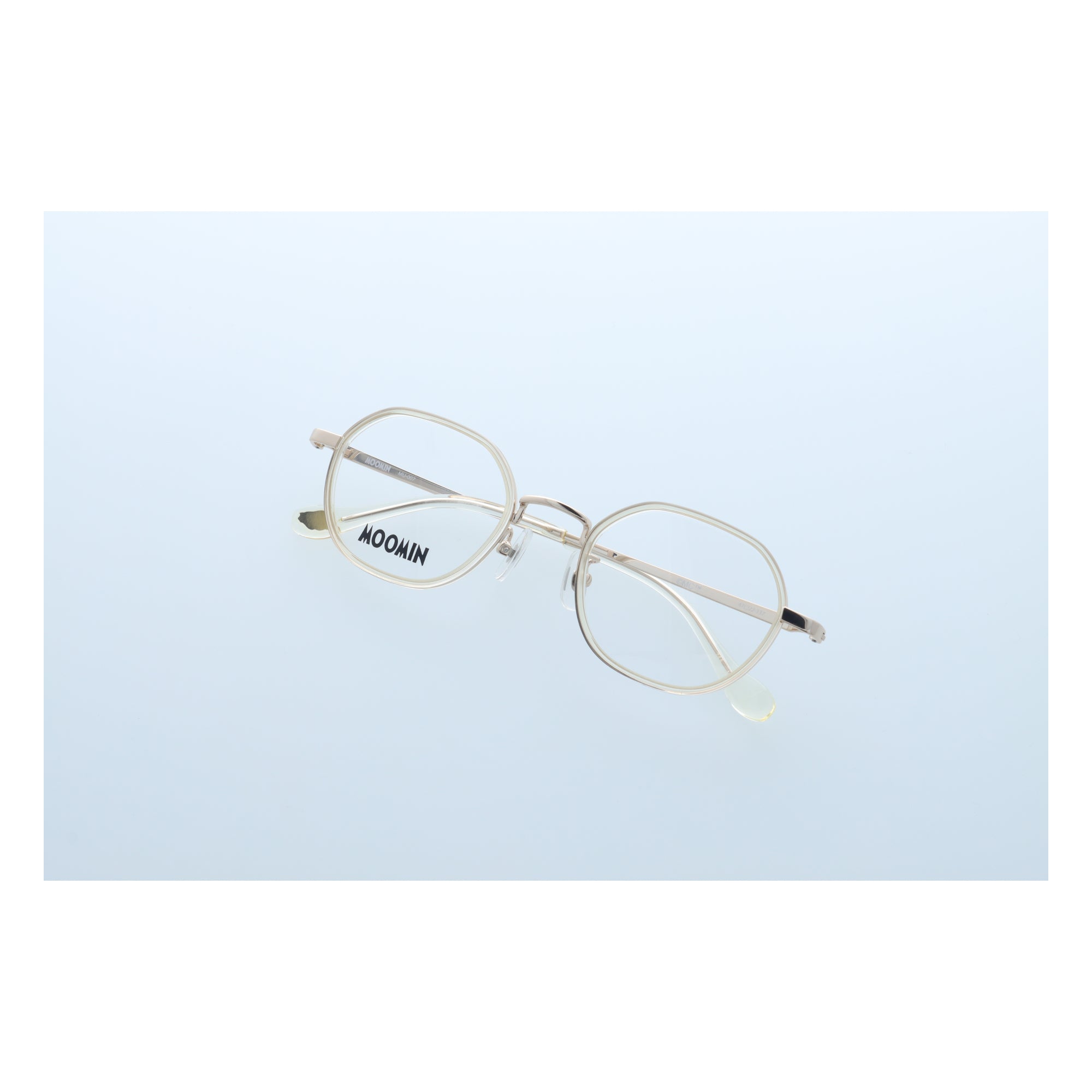 メガネフレーム （スノークのおじょうさん）MU007-3/YE 47＜取り寄せ品