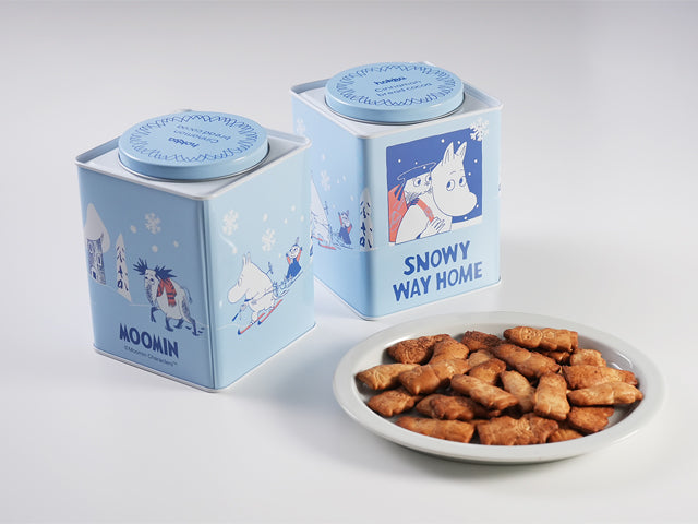 シナモンブレッド ココア缶（SNOWY WAY HOME）00864 - MOOMIN SHOP
