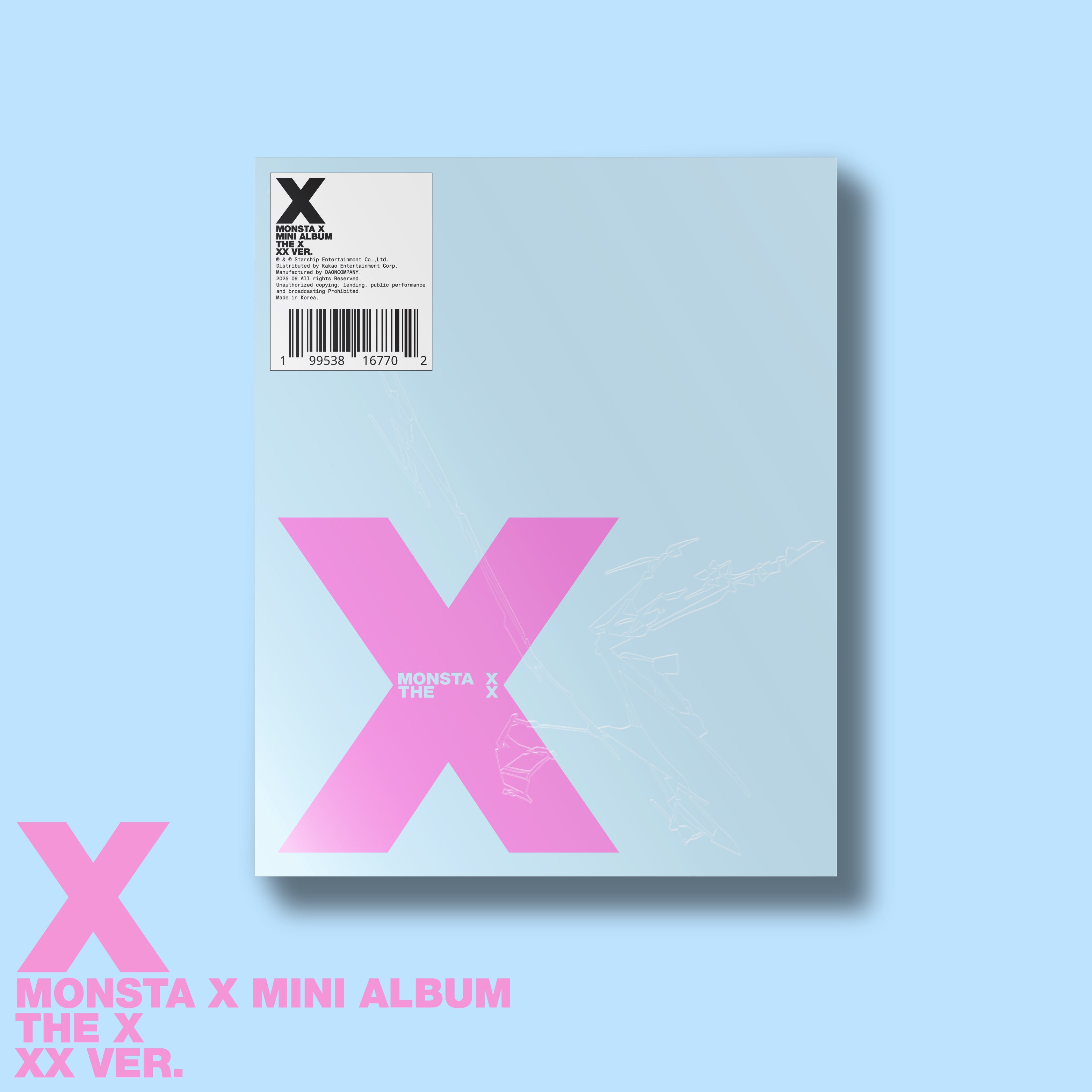 THE X – XX VER. (Signed) – MONSTA X