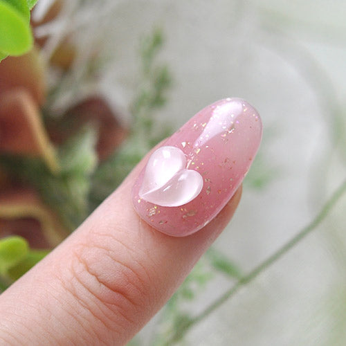 モモネイルパーツ 5つ ネイルパーツ 5個 フルーツ 桃 ピーチ ピンク