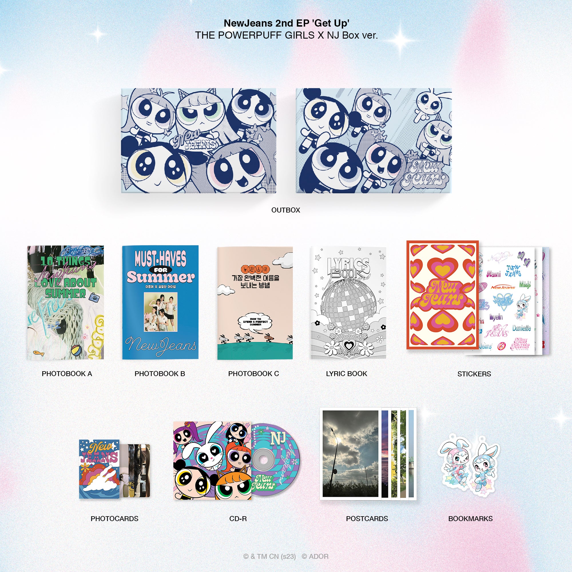 NewJeans 2nd EP 'Get Up' (The POWERPUFF GIRLS X NJ Box ver