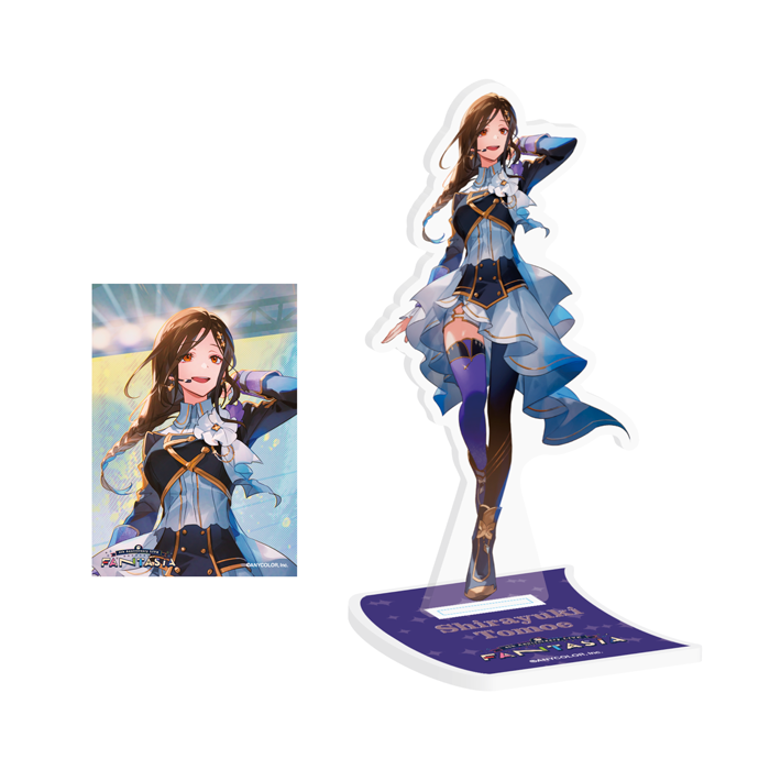 4th Anniversary LIVE「FANTASIA」】アクリルスタンド&ブロマイド 白雪