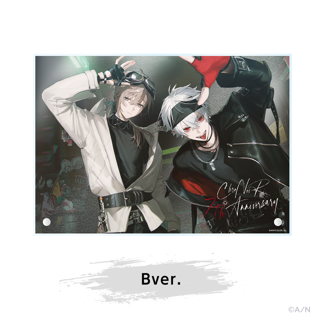 ChroNoiR 7th ANNIVERSARY】メタリックアクリルパネル｜にじさんじ