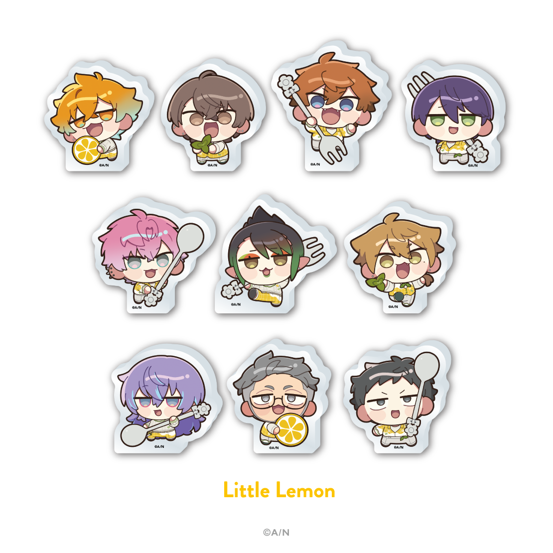 にじさんじ 8th with cake！】アクリルブロックセット｜にじさんじ