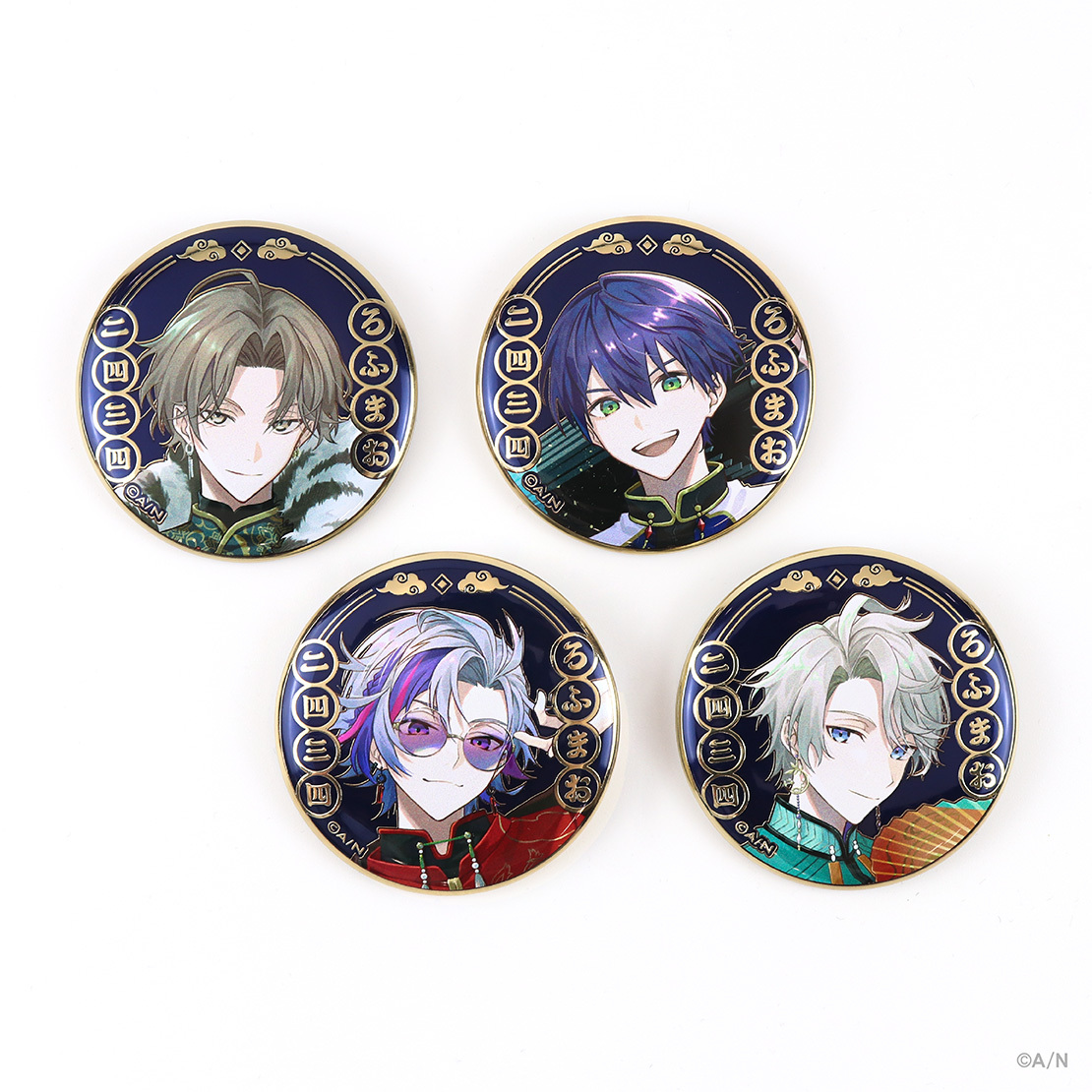 ROF-MAO 四神モチーフグッズ】メタル缶バッジ｜にじさんじオフィシャル