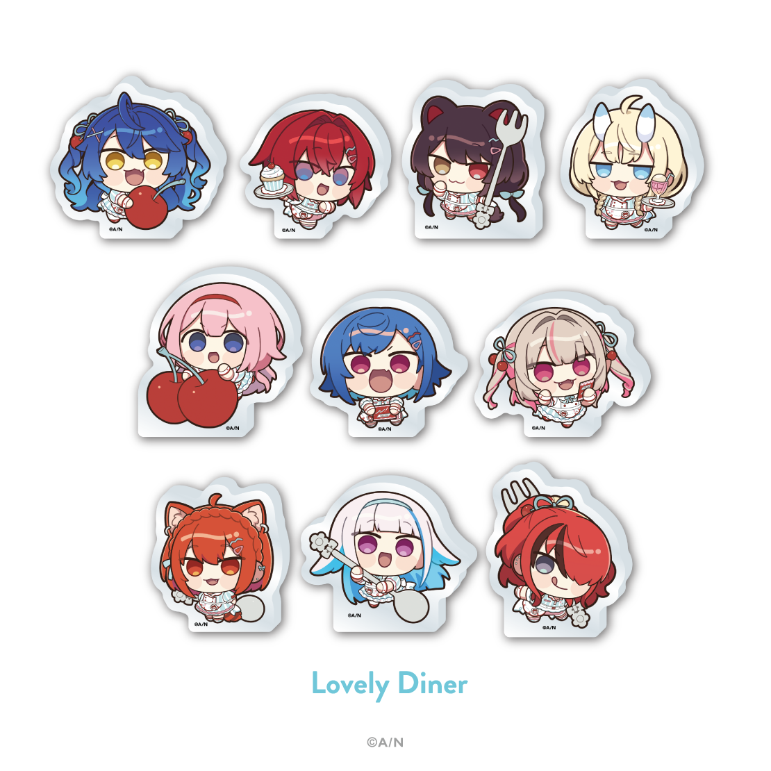 にじさんじ 8th with cake！】アクリルブロックセット｜にじさんじ