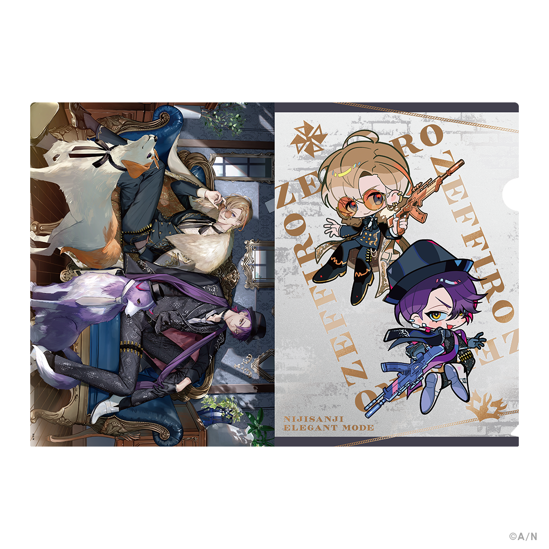 NIJISANJI Elegant Mode Type：Kanato&Hibari】メタリッククリア