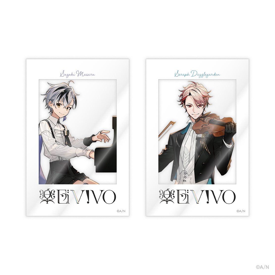 オリジナルグッズ】楽団V!VO Side-B チェキ風クリアカード｜にじさんじ