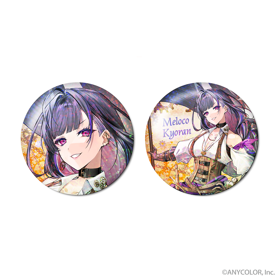 XSOLEIL 3rd Anniversary】ホログラム缶バッジ｜にじさんじ