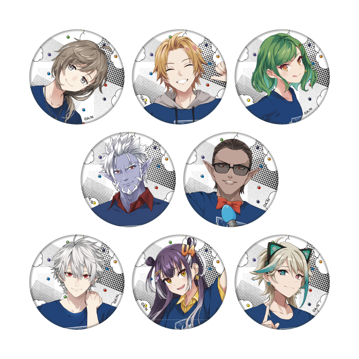 にじフェス2022】ランダム缶バッジ インディゴ｜にじさんじ