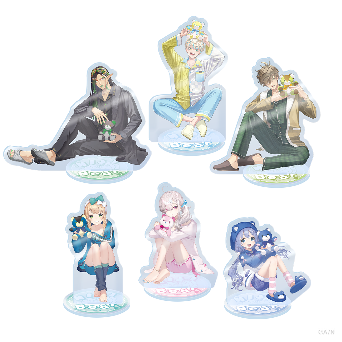 NIJIベア vol.2】アクリルスタンド｜にじさんじオフィシャルストア