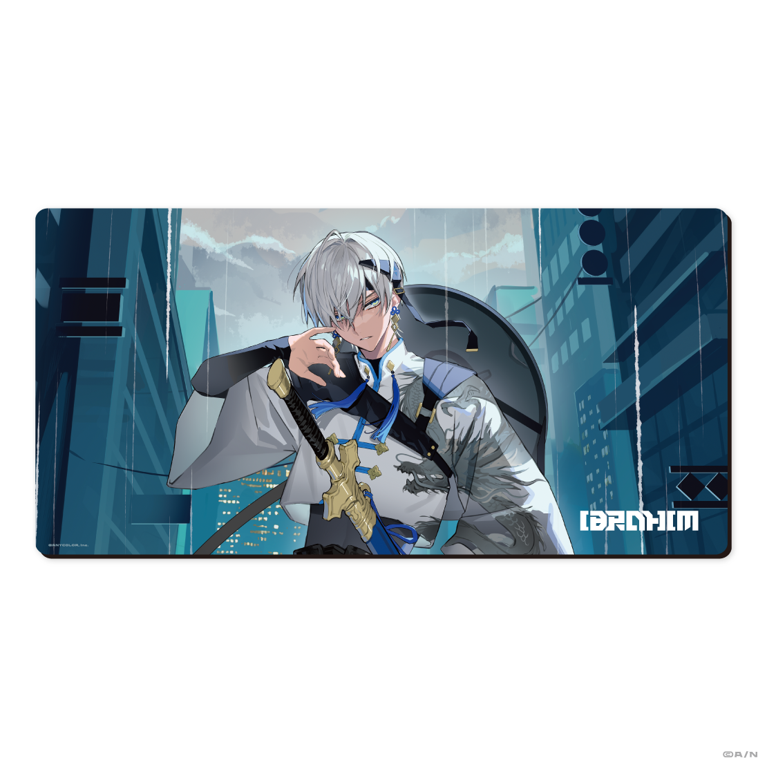 NIJISANJI Battle Mode Type：Kuzuha＆Ibrahim】大判ラバーマット｜に
