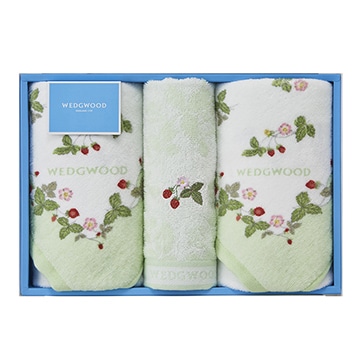 ウェッジウッド フェイスタオル2枚 ウォッシュタオル1枚セット【のし