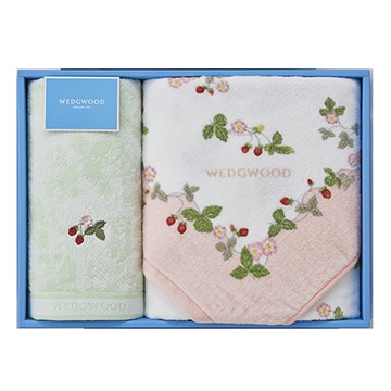 ウェッジウッド バスタオル1枚 フェイスタオル1枚セット【のし・包装