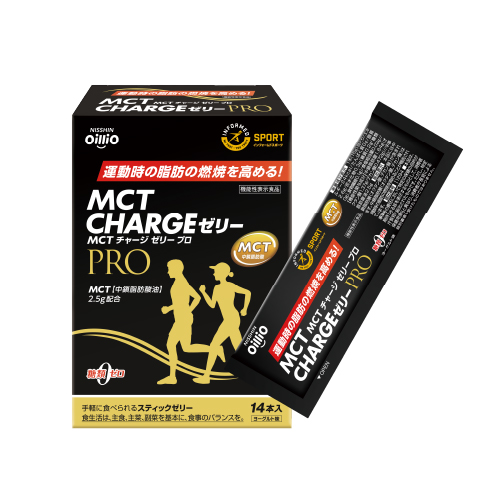MCT CHARGE ゼリー PRO ｜ 日清オイリオ オンラインショップ