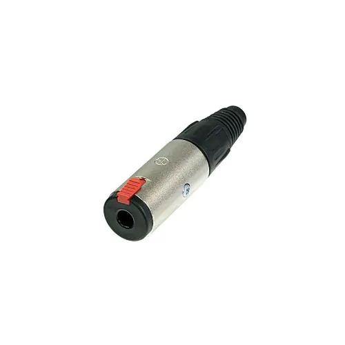 NJ3FC6 ロック付ケーブル6.3mmステレオフォンジャック（シルバー）