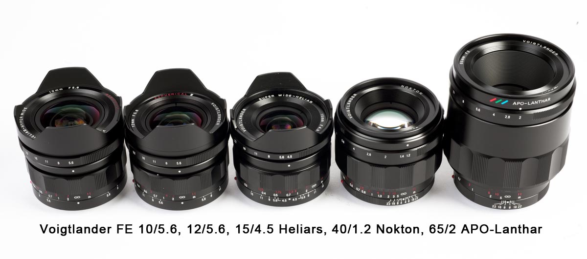 Voigtlander 40mm f/1.2 Sony E Mount