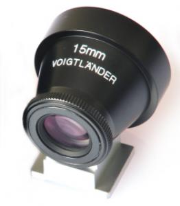Voigtlander 15mm Viewfinder Version II - Metal - Black