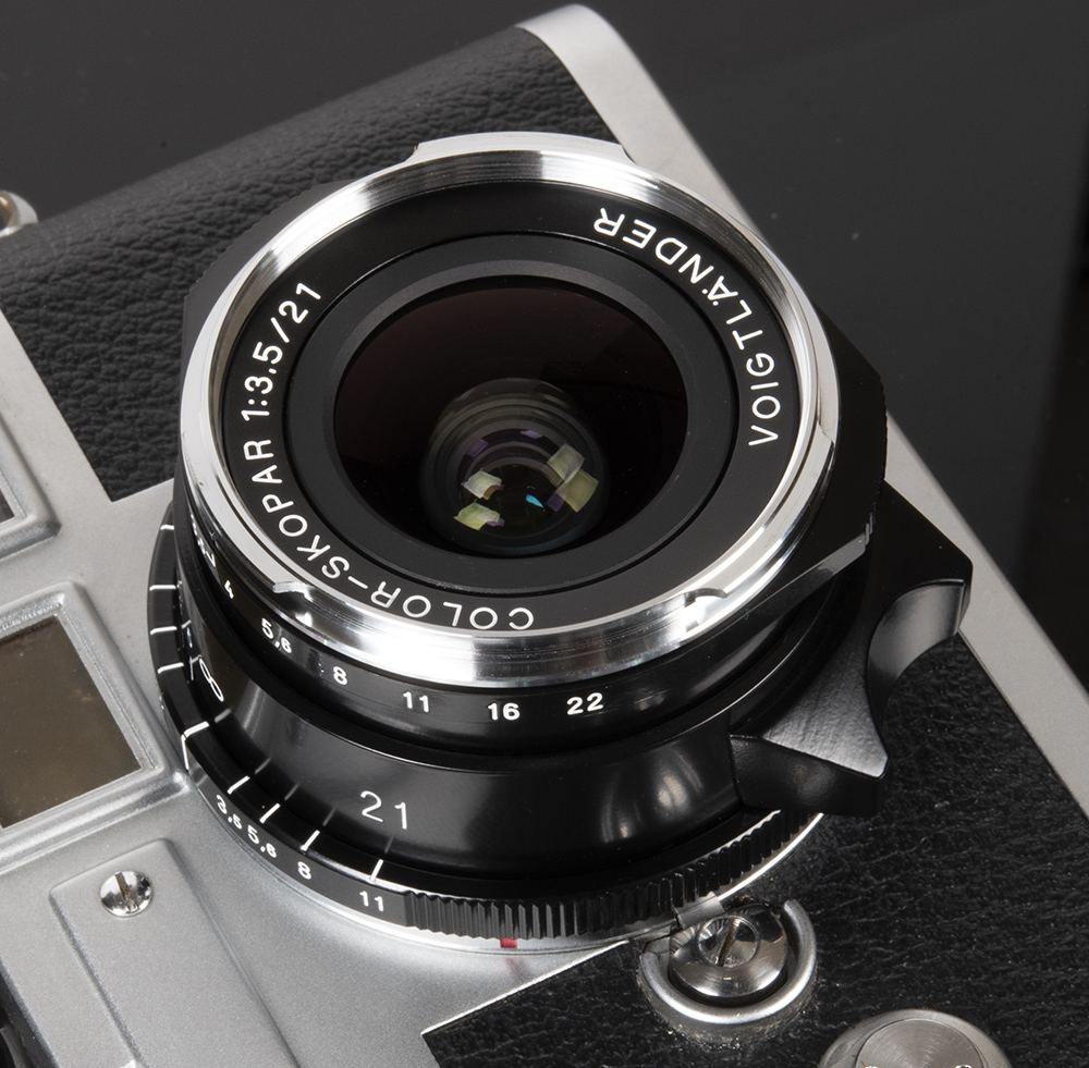 Voigtlander 21mm F/3.5 COLOR-SKOPAR Leica M Type II Black Paint