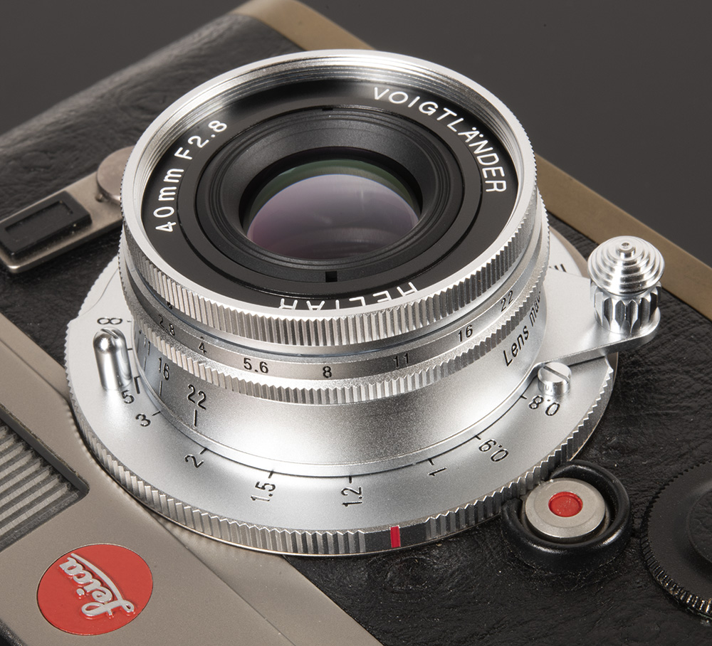 Voigtlander 40mm f/2.8 Heliar VM Silver