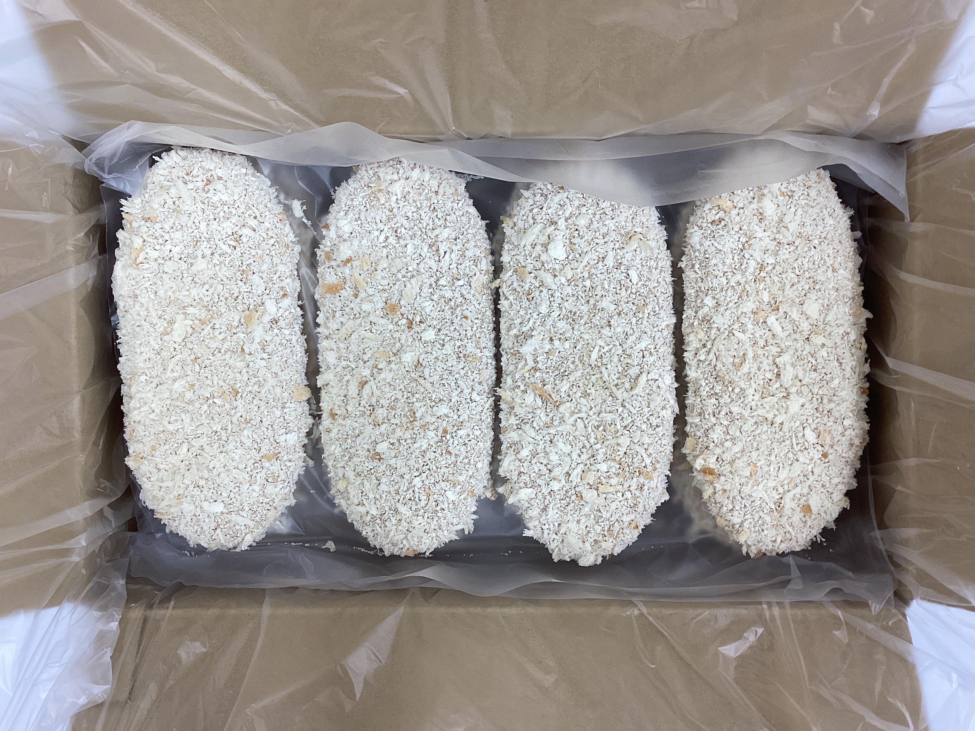 生原料】大わらじメンチカツ 230g×16個 – 味のちぬや公式通販サイト