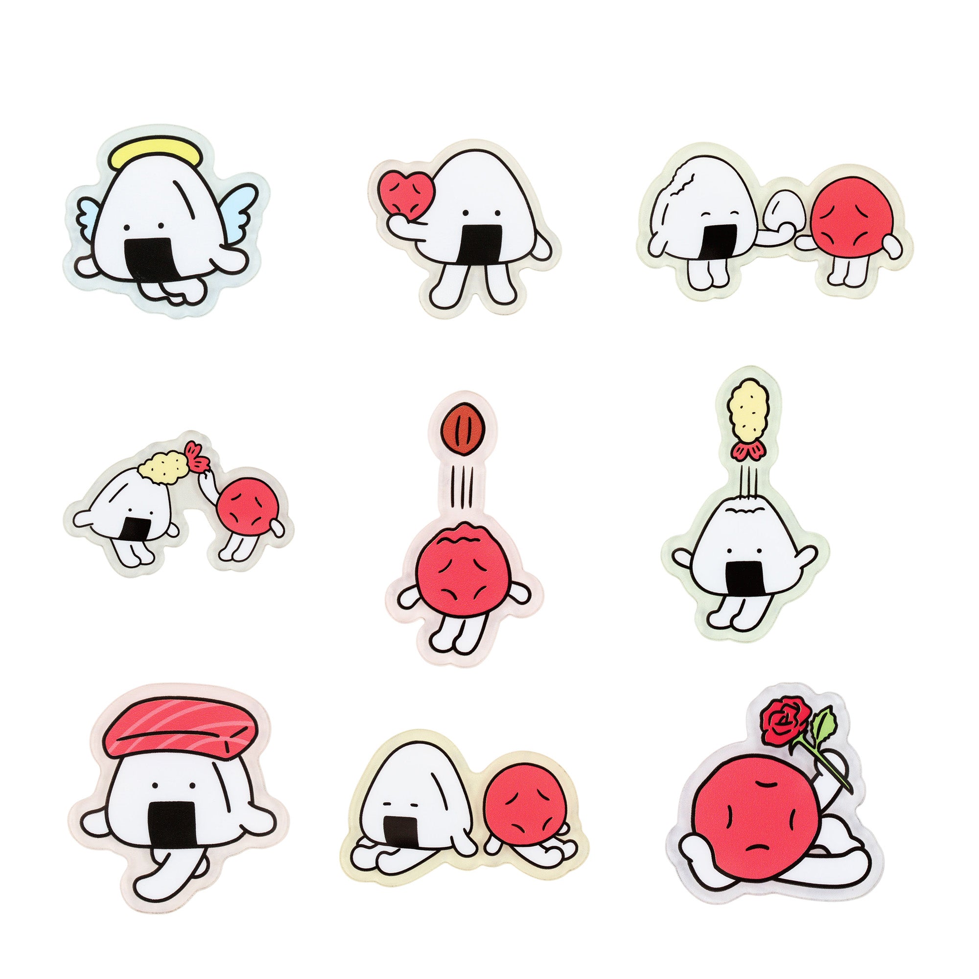 おにうめ シークレットアクリルステッカー – CHOCOLATE CHARACTER