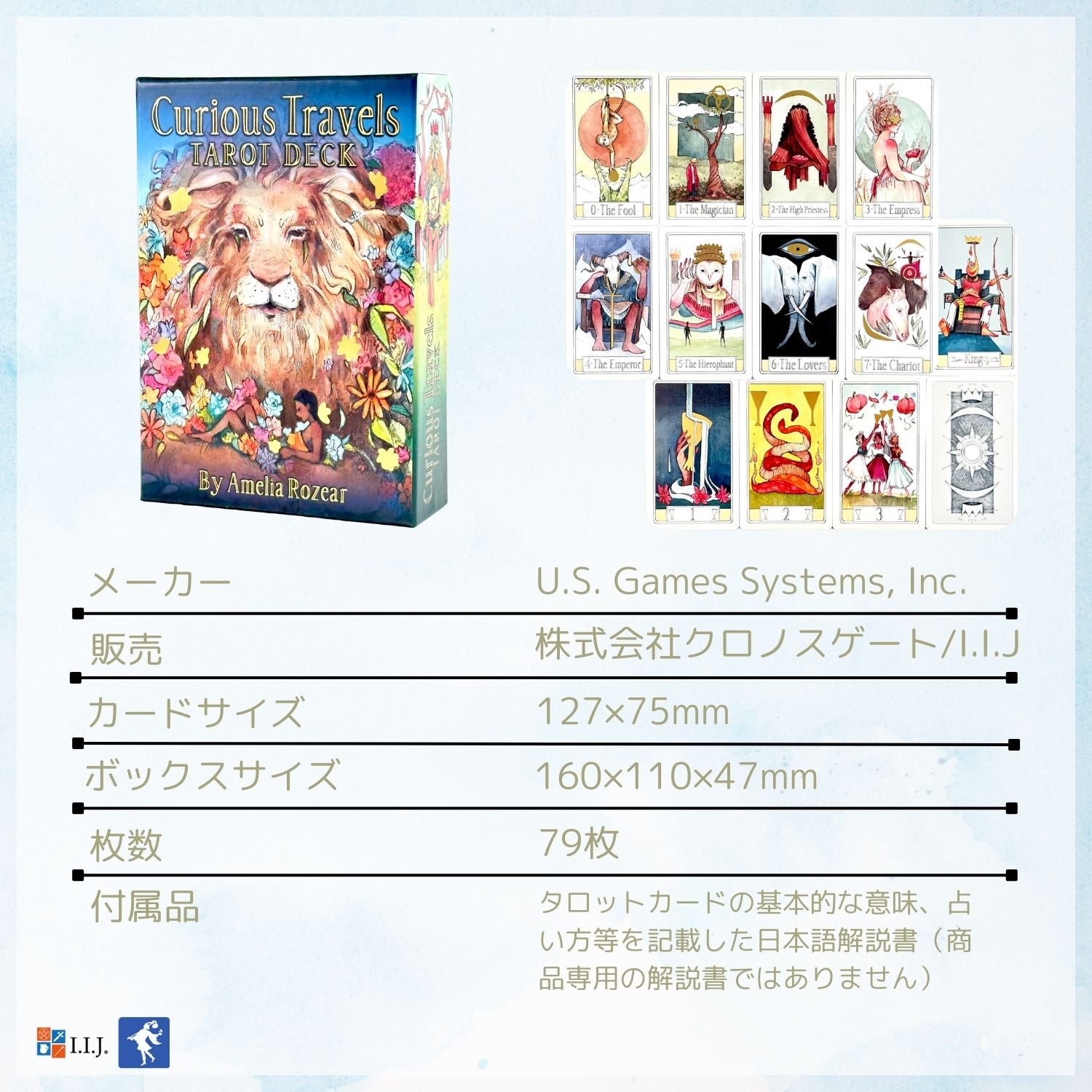 キュリオス・トラベル・タロット Curious Travels Tarot – クロノス