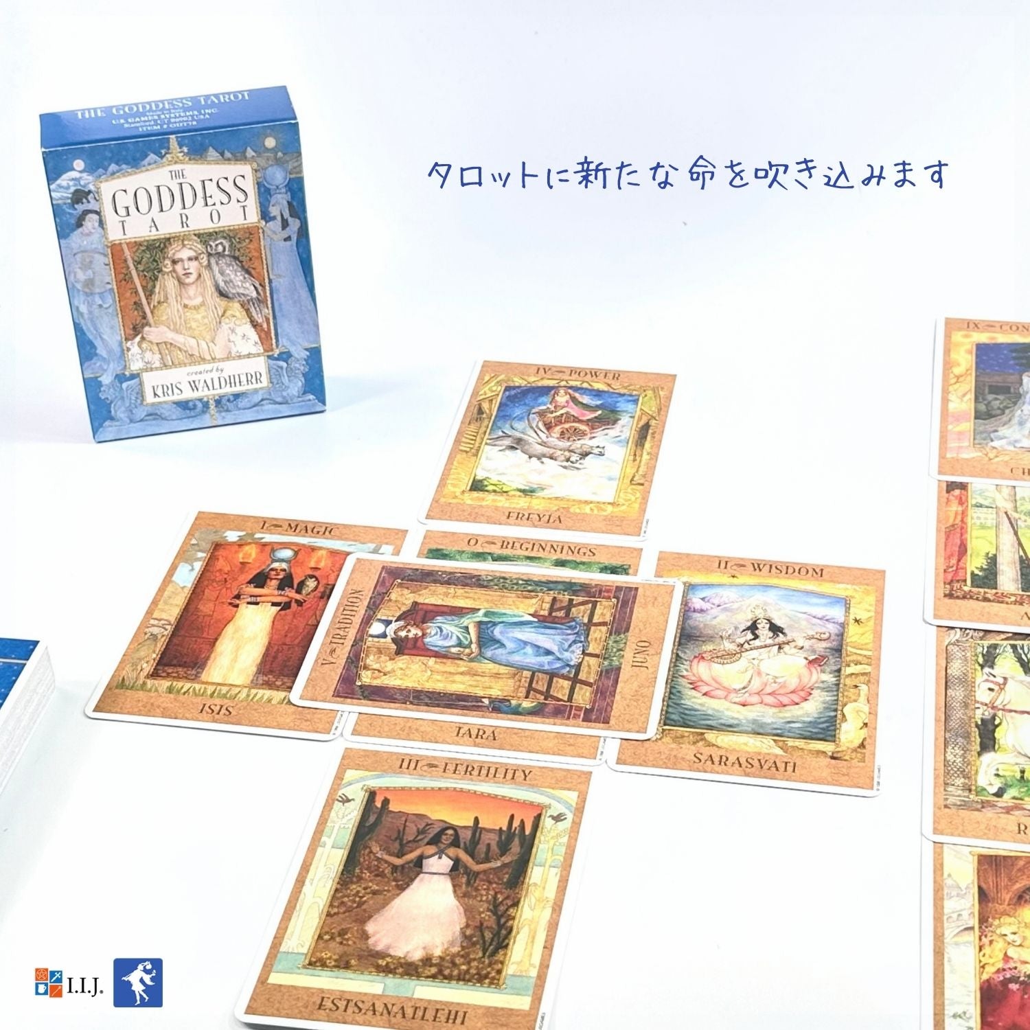ゴッデス・タロット The Goddess Tarot – クロノスゲート公式通販