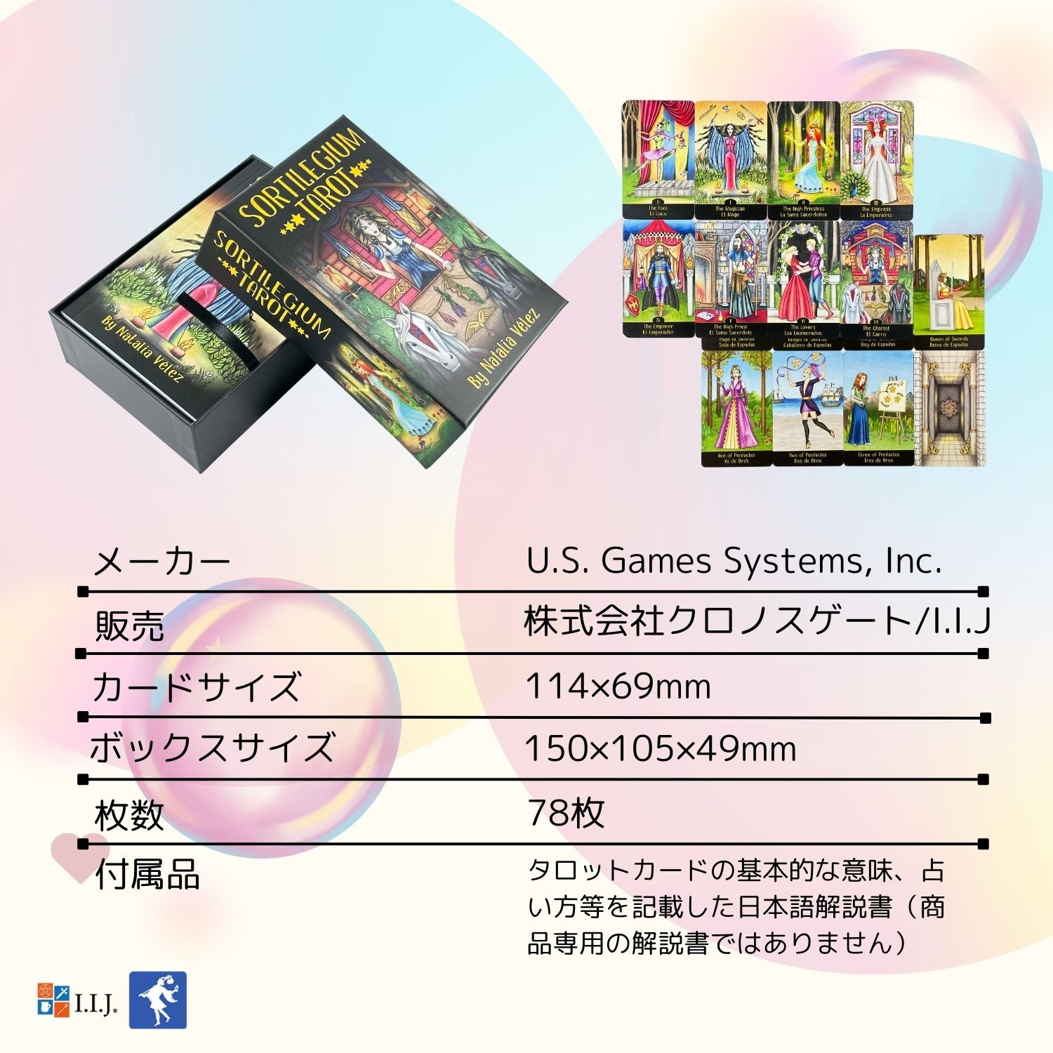 ソルティレージュム・タロット Sortilegium Tarot – クロノスゲート