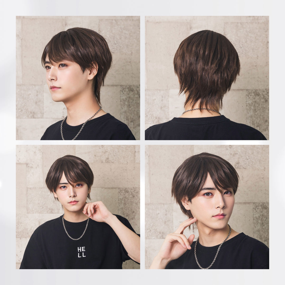 コスプレ小物 ウィッグ WIGGY RICH ベーシックショート メンズ