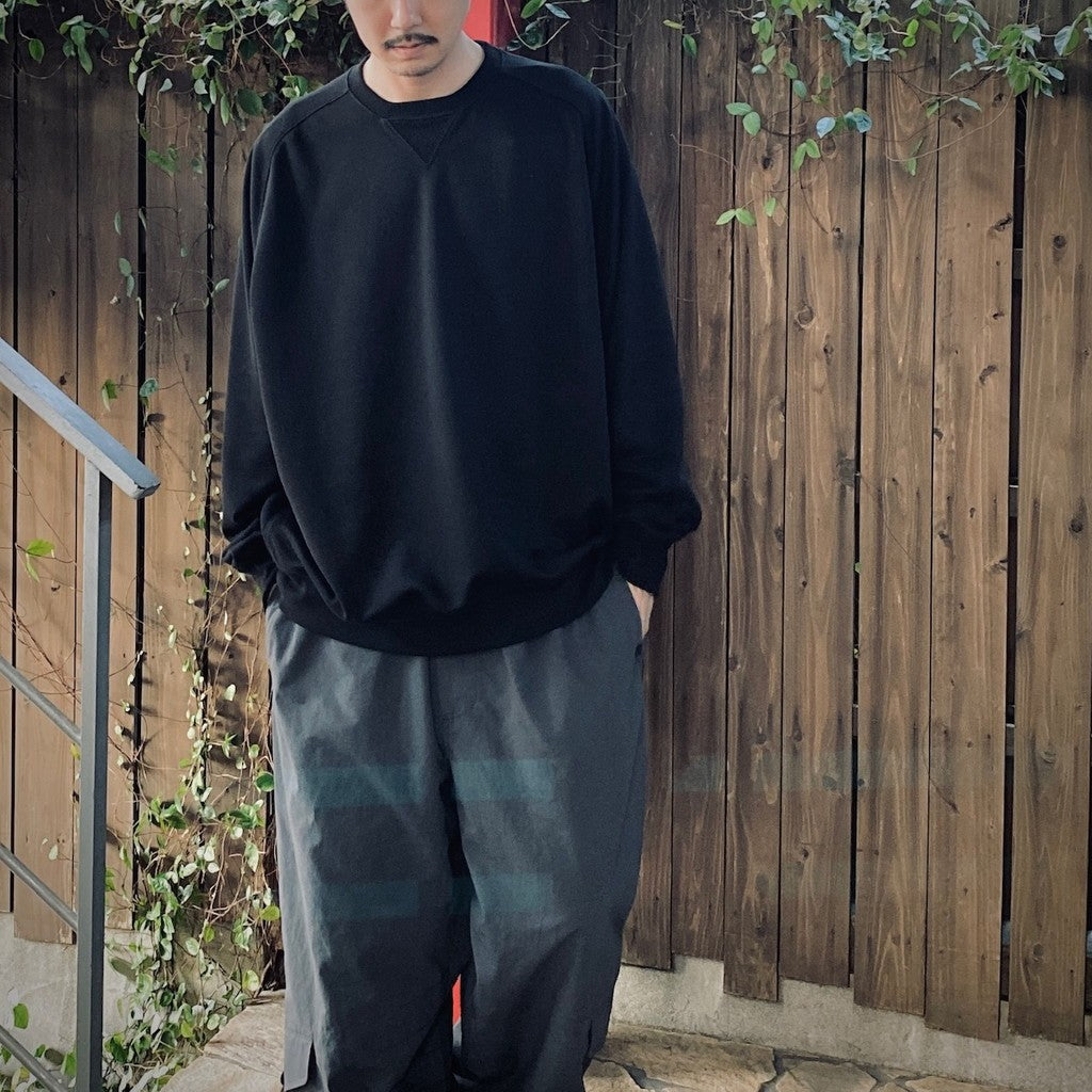 TECH SWEAT CREW FREEDOM SLEEVE #BLACK [BE-50025]_DAIWA PIER39