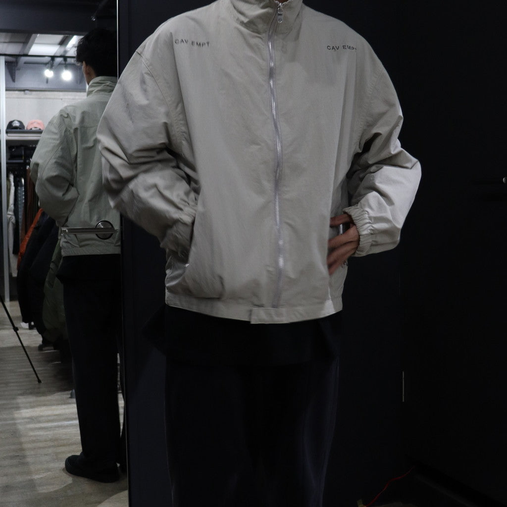 STAND COLLAR NYLON ZIP JACKET #BEIGE [CES24JK14] – cocorozashi