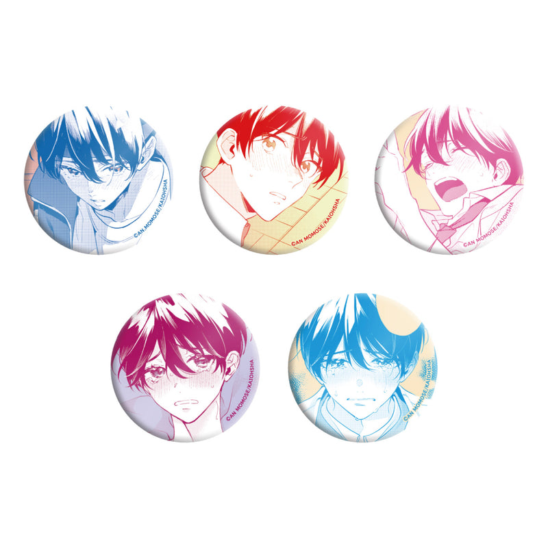 ナカまであいして】カフェ限定トレーディング缶バッジ 〜どんな時でも