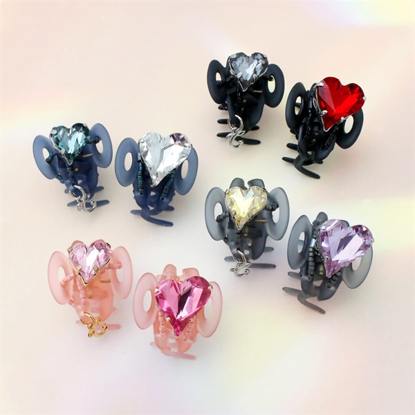 販路限定】ツインハート ホイップクリップ2個セット(レッド